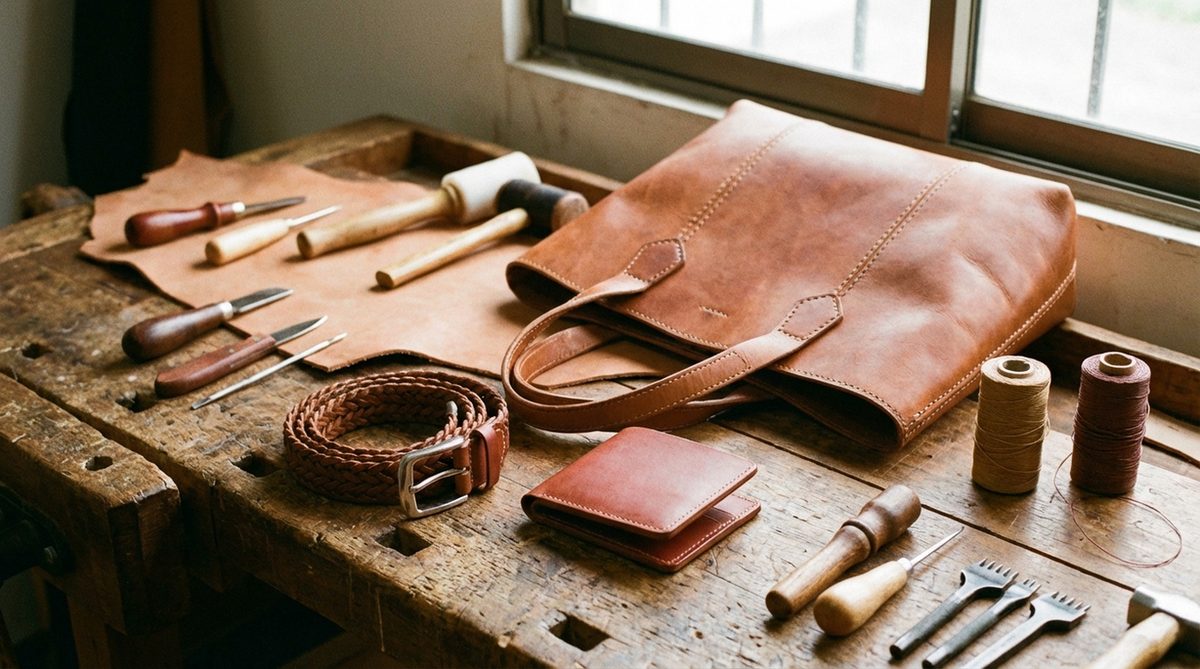 Cuero Artesanal Chileno: Bolsos, Cinturones y Más Únicos