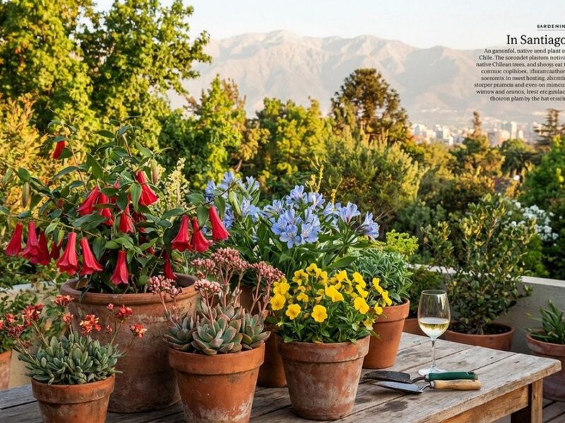 Plantas a Domicilio en Chile: Guia de Jardineria y Flores