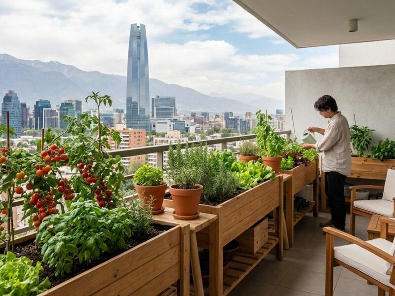 Huerto Urbano en Chile: ¡Cultiva tu Comida en Balcón o Terraza!