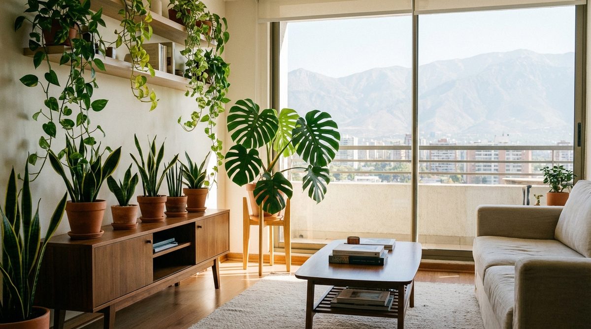 Plantas de Interior: Las Más Resistentes para Tu Departamento Chileno
