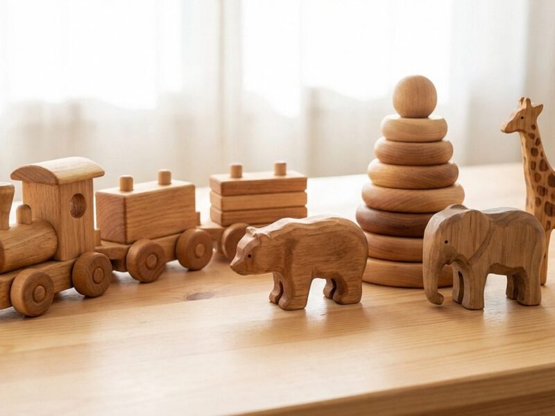 Juguetes de Madera: La Opción Natural y Artesanal para Niños