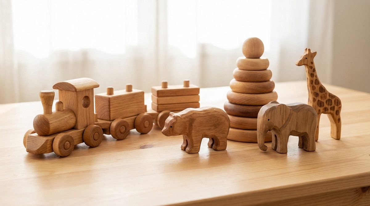 Juguetes de Madera: La Opción Natural y Artesanal para Niños